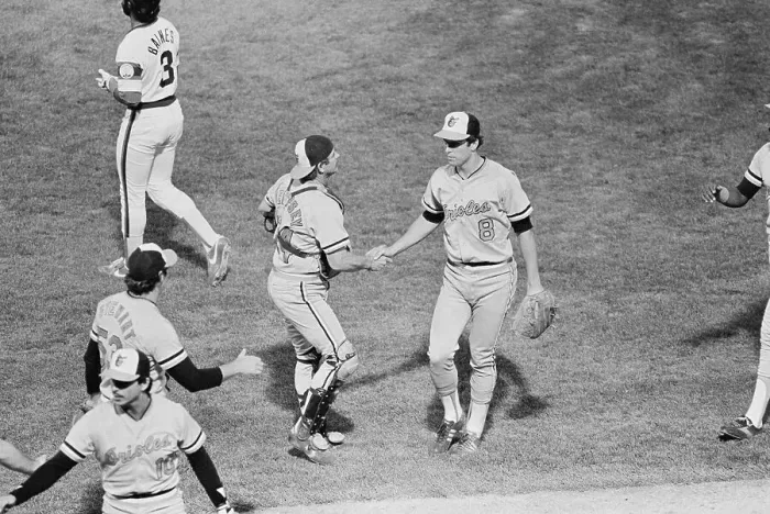 Framed Print : Rick Dempsey and Cal Ripken, Jr Framed Print : Rick Dempsey and Cal Ripken, Jr