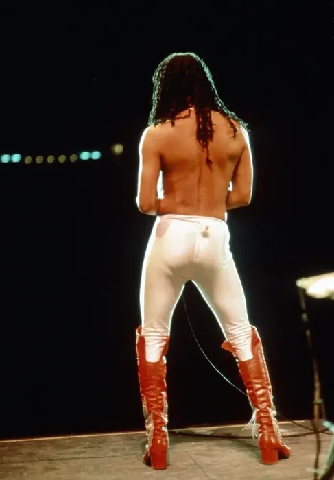 Framed Print : Rick James In Concert Framed Print : Rick James In Concert