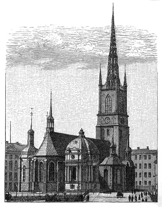 Framed Print : The Riddarholm Church Framed Print : The Riddarholm Church