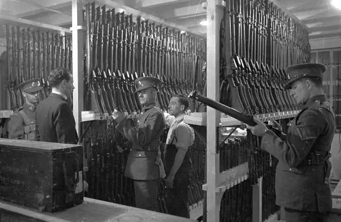 Framed Print : Rifle Room Framed Print : Rifle Room