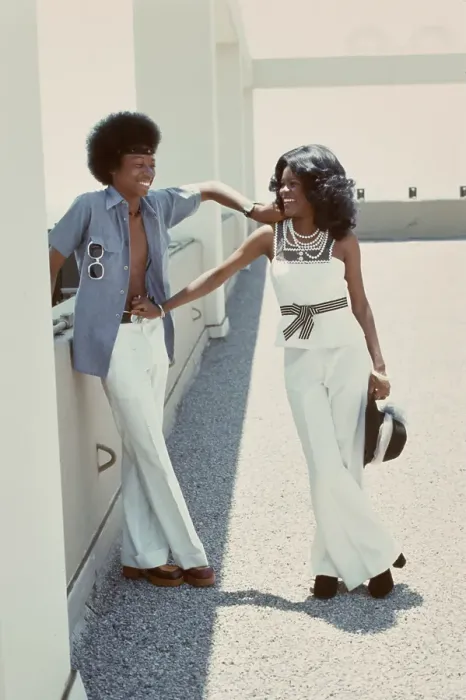 Framed Print : Right On! Fashion Shoot, 1974 Framed Print : Right On! Fashion Shoot, 1974