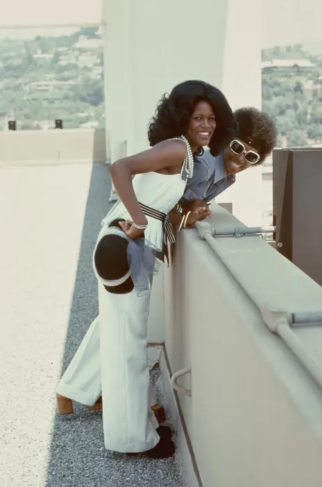 Framed Print : Right On! Fashion Shoot, 1974 Framed Print : Right On! Fashion Shoot, 1974