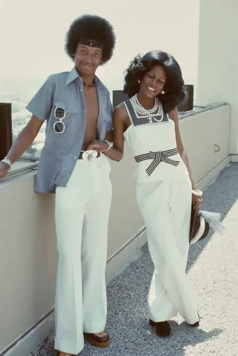 Framed Print : Right On! Fashion Shoot, 1974 Framed Print : Right On! Fashion Shoot, 1974