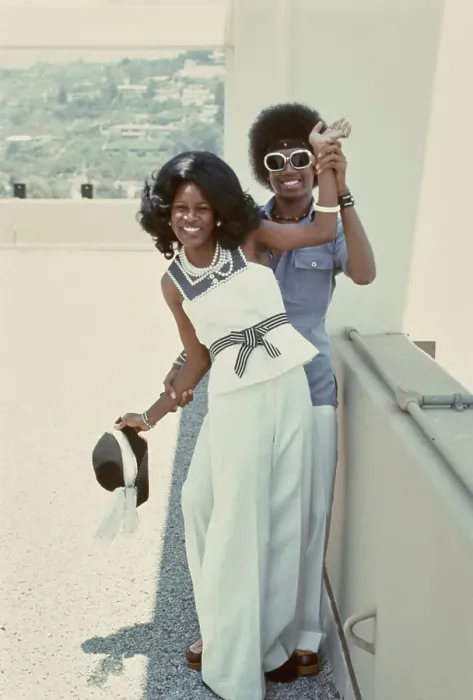 Framed Print : Right On! Fashion Shoot, 1974 Framed Print : Right On! Fashion Shoot, 1974