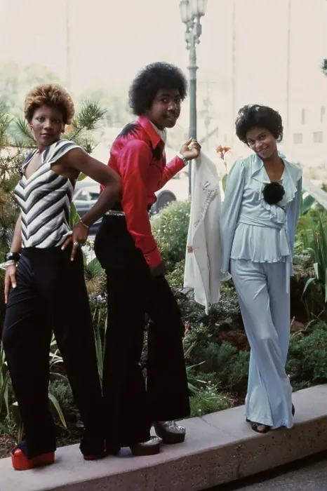 Framed Print : Right On! Fashion Shoot, 1974