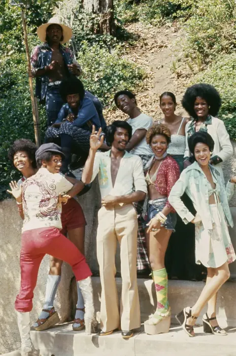 Framed Print : Right On! Fashion Shoot, 1974 Framed Print : Right On! Fashion Shoot, 1974