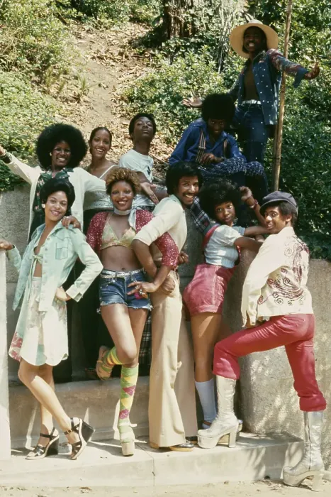 Framed Print : Right On! Fashion Shoot, 1974 Framed Print : Right On! Fashion Shoot, 1974