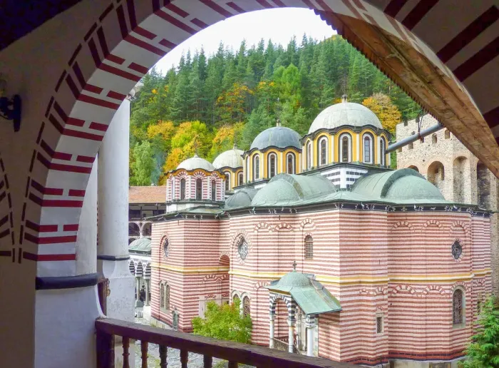 Framed Print : Rila monastery in Bulgaria Framed Print : Rila monastery in Bulgaria
