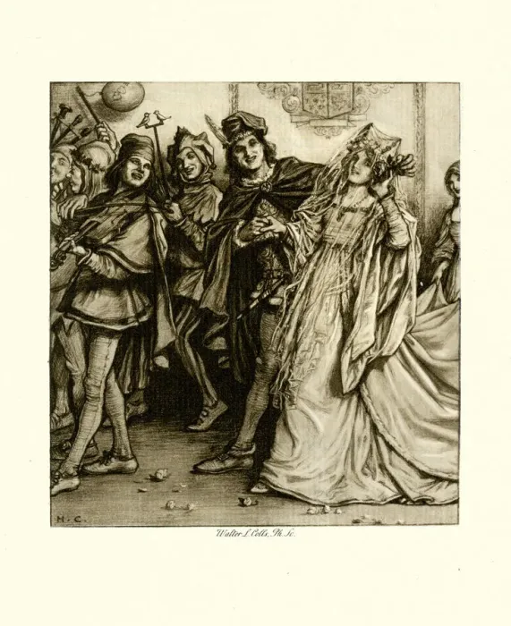 Framed Print : Rime of the Ancient Mariner - Bride Framed Print : Rime of the Ancient Mariner - Bride