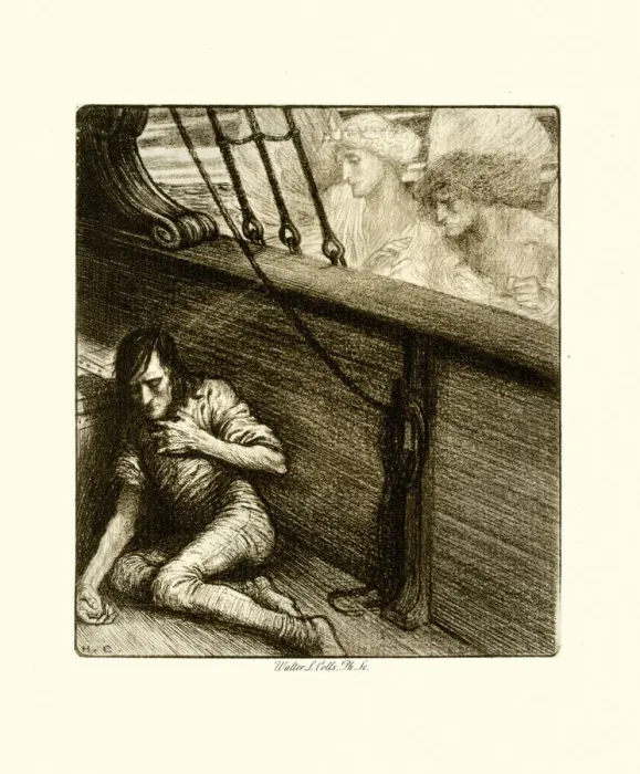 Framed Print : Rime of the Ancient Mariner Other was a softer voice Framed Print : Rime of the Ancient Mariner Other was a softer voice