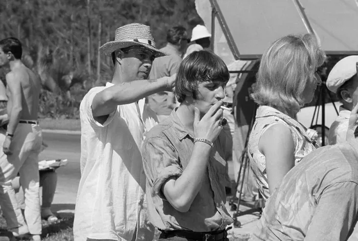 Framed Print : Ringo Starr During Movie Preparations Framed Print : Ringo Starr During Movie Preparations