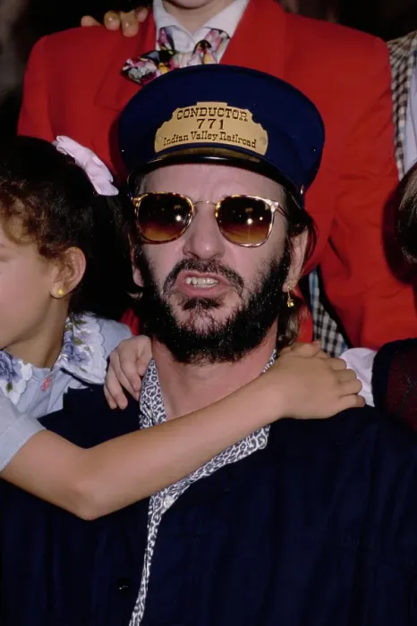 Framed Print : Ringo Starr During Shining Time Station Taping Framed Print : Ringo Starr During Shining Time Station Taping