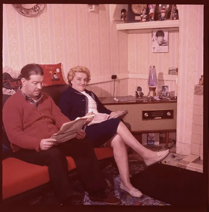 Framed Print : Ringo Starr's Parents at Home