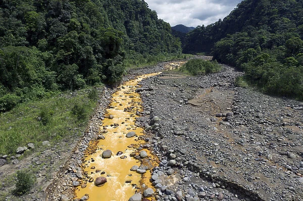 Rio Sucio, Dirty River, Braulio Carrillo National Park, Costa Rica, Central America