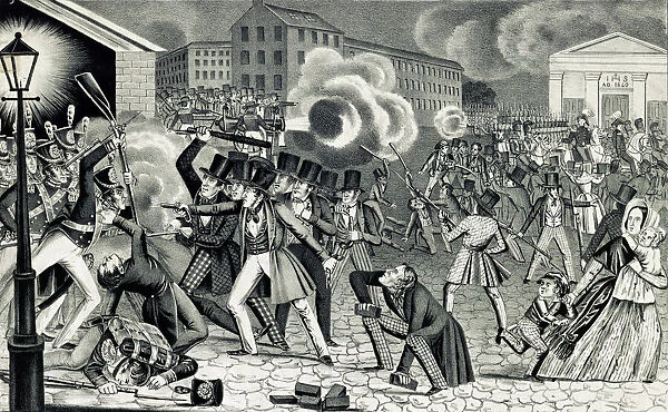 Riot in Philadelphia, 1844