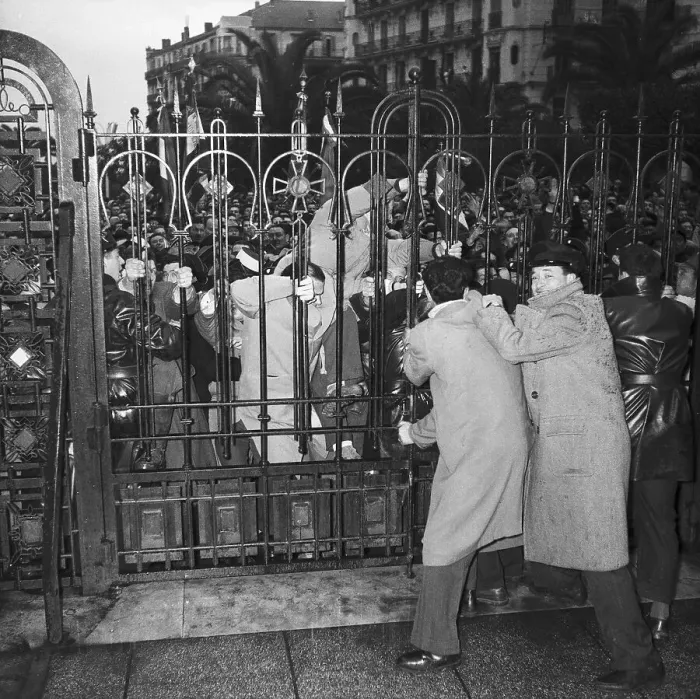 Framed Print : Rioting in Algiers Framed Print : Rioting in Algiers