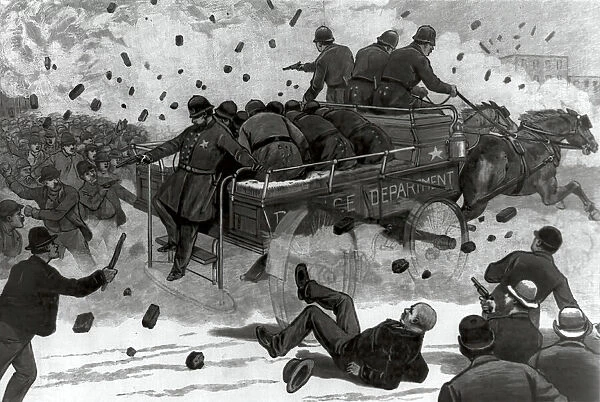 Rioting and Bloodshed in the Streets of Chicago, 1886