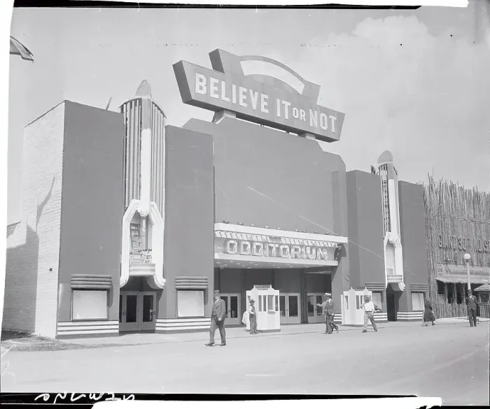 Framed Print : Ripley's Believe It or Not Odditorium at World's Fair Framed Print : Ripley's Believe It or Not Odditorium at World's Fair