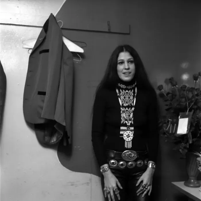 Framed Print : Rita Coolidge Backstage Framed Print : Rita Coolidge Backstage