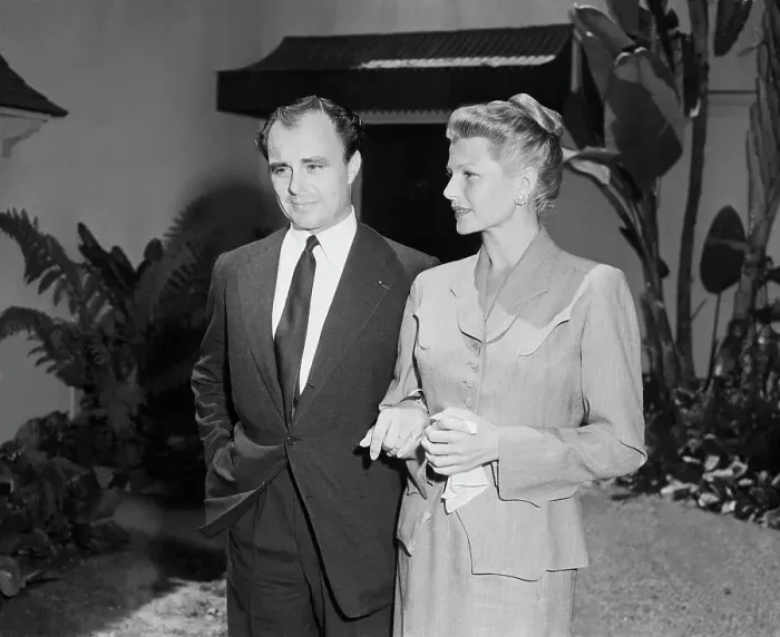 Framed Print : Rita Hayworth, Aly Khan Arm-In-Arm Framed Print : Rita Hayworth, Aly Khan Arm-In-Arm