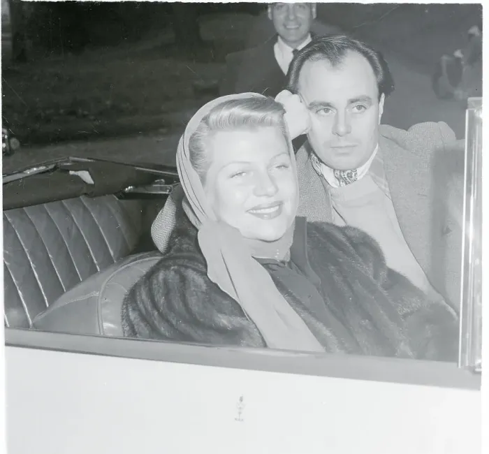 Framed Print : Rita Hayworth and Aly Khan Smiling Framed Print : Rita Hayworth and Aly Khan Smiling