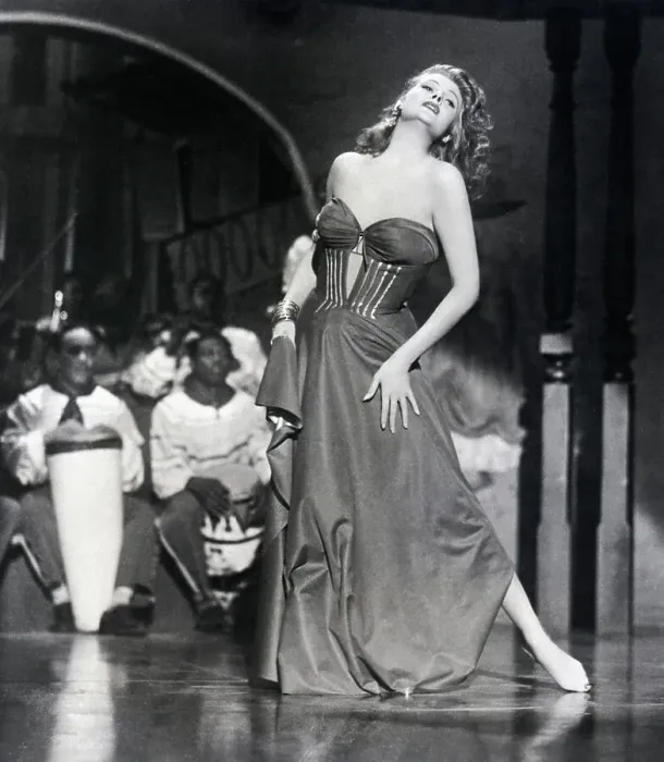 Framed Print : Rita Hayworth Barefeet As She Sings Framed Print : Rita Hayworth Barefeet As She Sings