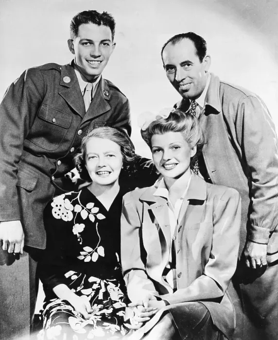 Framed Print : Rita Hayworth in Family Photo W / Vernoncasino Framed Print : Rita Hayworth in Family Photo W / Vernoncasino