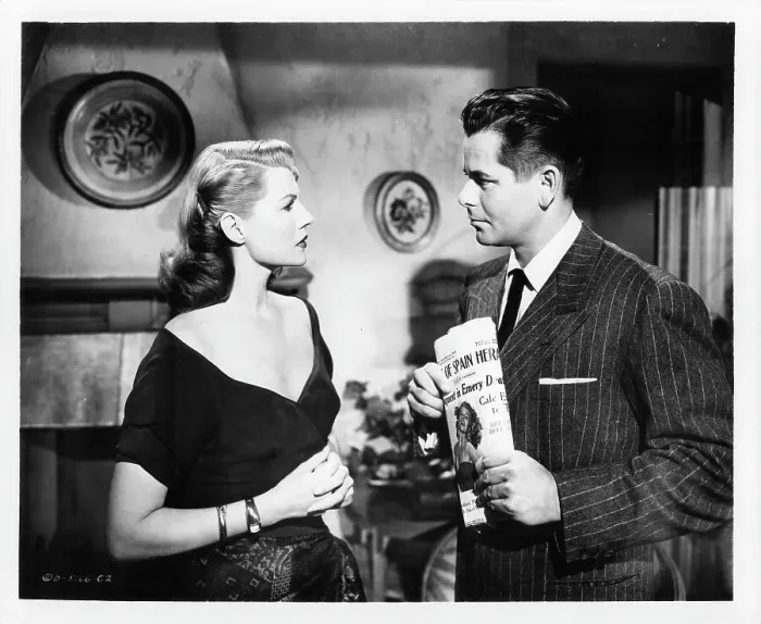 Framed Print : Rita Hayworth And Glenn Ford In Affair In Trinidad Framed Print : Rita Hayworth And Glenn Ford In Affair In Trinidad