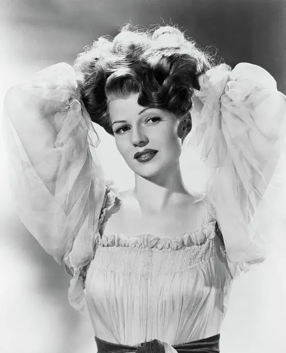 Framed Print : Rita Hayworth Lifting Hair Framed Print : Rita Hayworth Lifting Hair