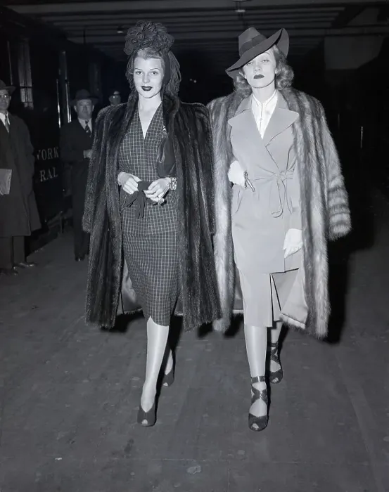Framed Print : Rita Hayworth and Marlene Dietrich Framed Print : Rita Hayworth and Marlene Dietrich
