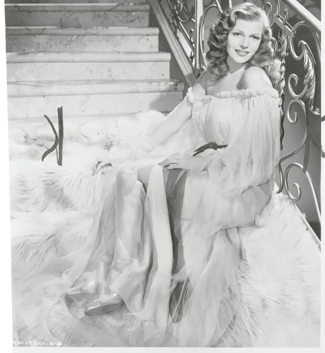 Framed Print : Rita Hayworth in Negligee Framed Print : Rita Hayworth in Negligee