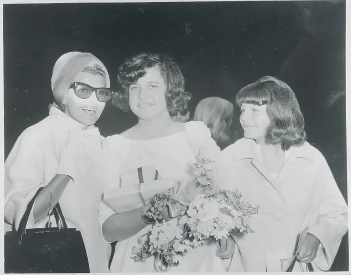 Framed Print : Rita Hayworth and Yasmin Khan Attending Rebecca Wells Graduation Framed Print : Rita Hayworth and Yasmin Khan Attending Rebecca Wells Graduation