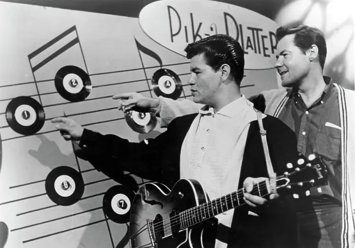 Framed Print : Ritchie Valens And Bob Keane Framed Print : Ritchie Valens And Bob Keane