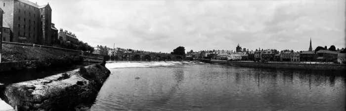 Framed Print : River At Dumfries