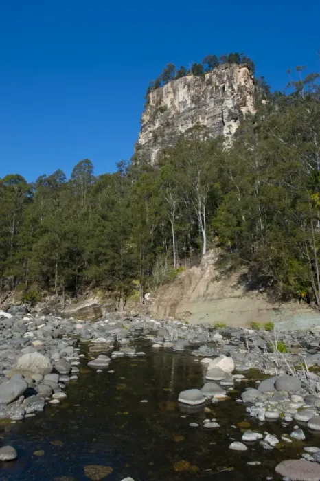 Framed Print : River flowing through the Carnarvon National Park, Queensland, Australia
