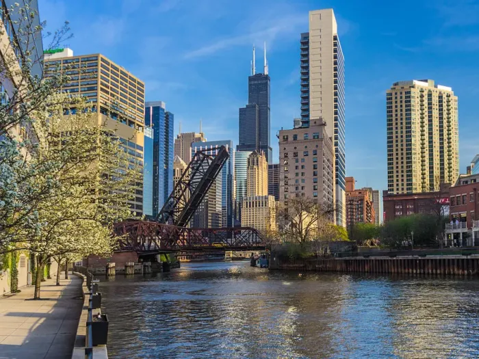 Framed Print : River North Chicago Framed Print : River North Chicago