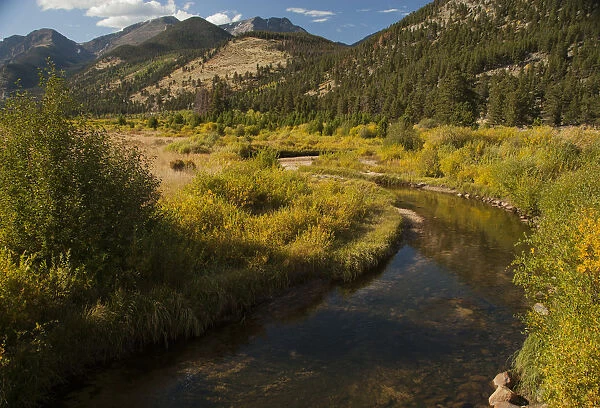 River in Rocky Mountain National Park, Colorado, USA