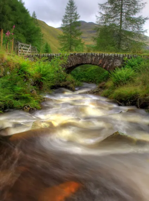 Framed Print : Down River Smaglen, Perthshire, Scotland Framed Print : Down River Smaglen, Perthshire, Scotland