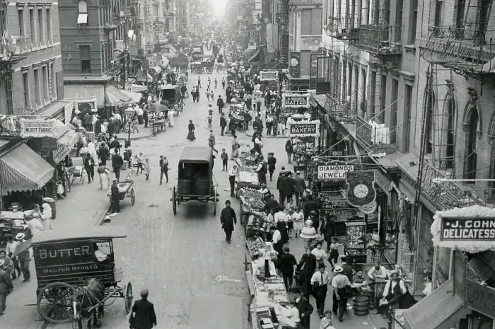 Framed Print : Rivington and Orchard Street, NYC Framed Print : Rivington and Orchard Street, NYC