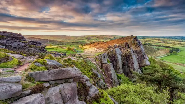 Framed Print : The Roaches Framed Print : The Roaches