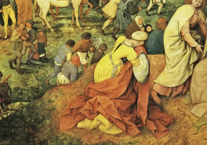 Framed Print : Road to Calvary, by Pieter Bruegel The Elder, 1564, 16th Century, oil on board, 124 x 170 cm Framed Print : Road to Calvary, by Pieter Bruegel The Elder, 1564, 16th Century, oil on board, 124 x 170 cm