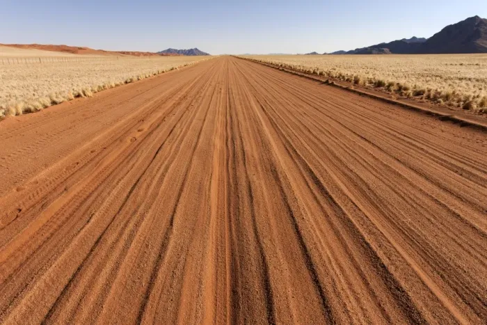 Framed Print : Road D707, dust road along the Namib desert, Namibia Framed Print : Road D707, dust road along the Namib desert, Namibia