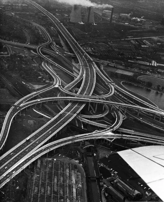 Framed Print : Road Interchange Framed Print : Road Interchange