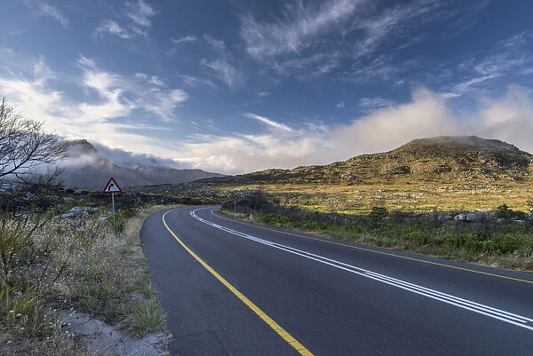 Road, Silvermine, Western Cape, South Africa, Day, Morning, Sunrise, Horizontal, No People