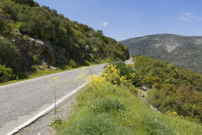 Framed Print : Road to Termessos, Taurus Mountains, Termessos, Antalya Province, Turkey