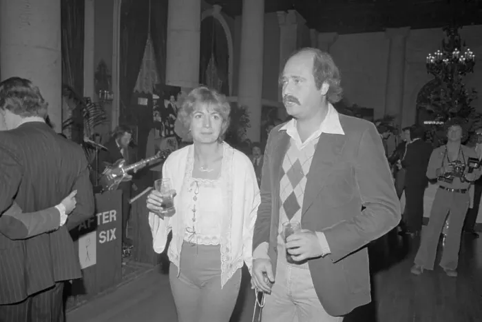 Framed Print : Rob Reiner and Penny Marshall Walking at Reception Framed Print : Rob Reiner and Penny Marshall Walking at Reception
