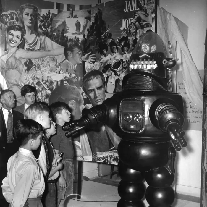 Framed Print : Robbie The Robot Framed Print : Robbie The Robot