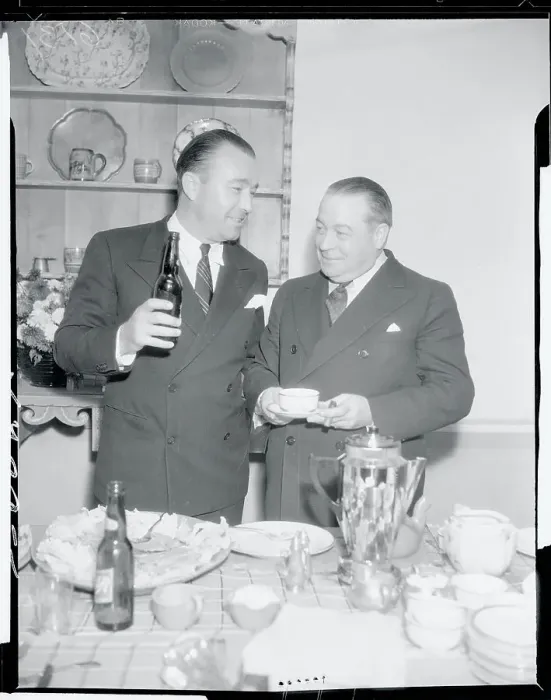 Framed Print : Robert Armstong and George McManus Framed Print : Robert Armstong and George McManus