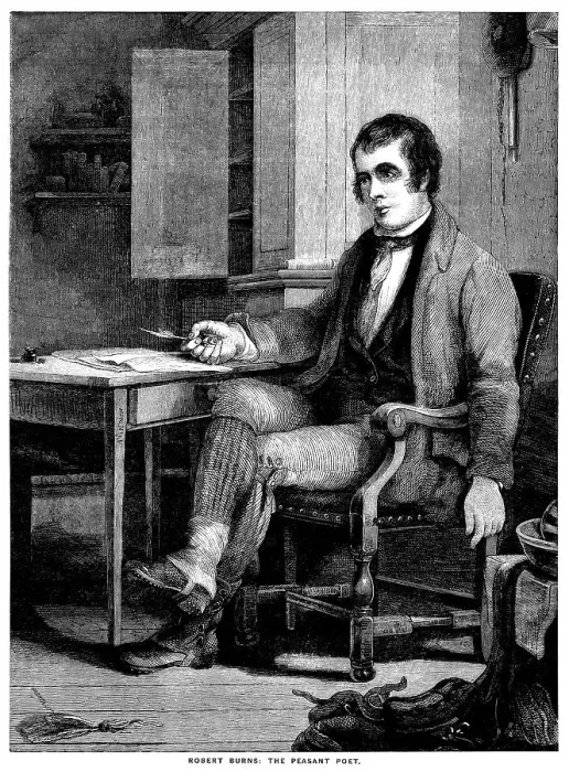 Framed Print : Robert Burns - the Peasant Poet Framed Print : Robert Burns - the Peasant Poet