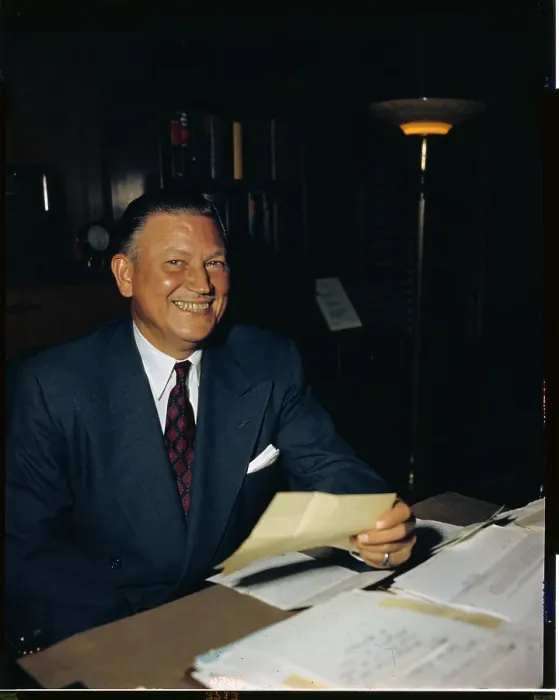 Framed Print : Robert Christenberry Working at Desk Framed Print : Robert Christenberry Working at Desk